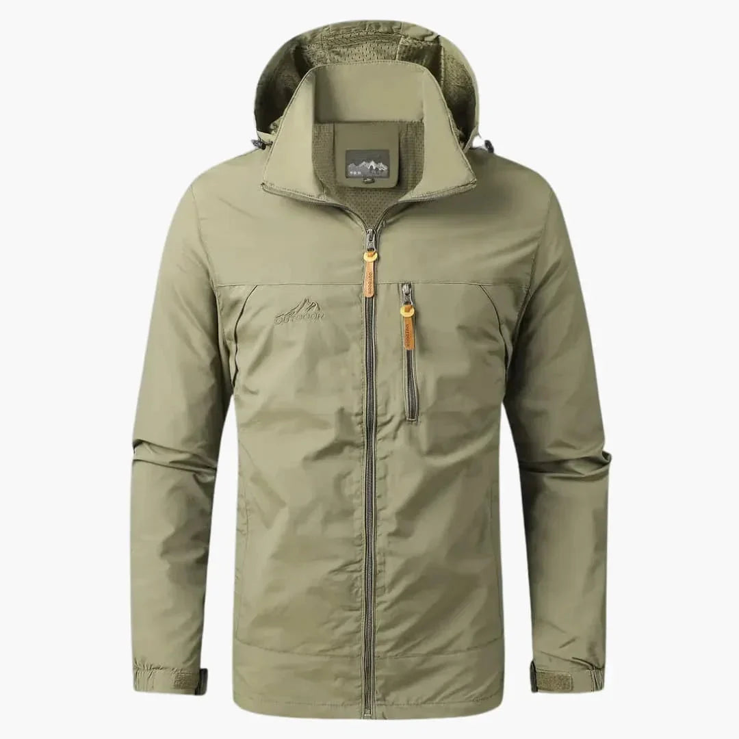 Men’s Hooded Windbreaker Jacket – Lightweight and Versatile
