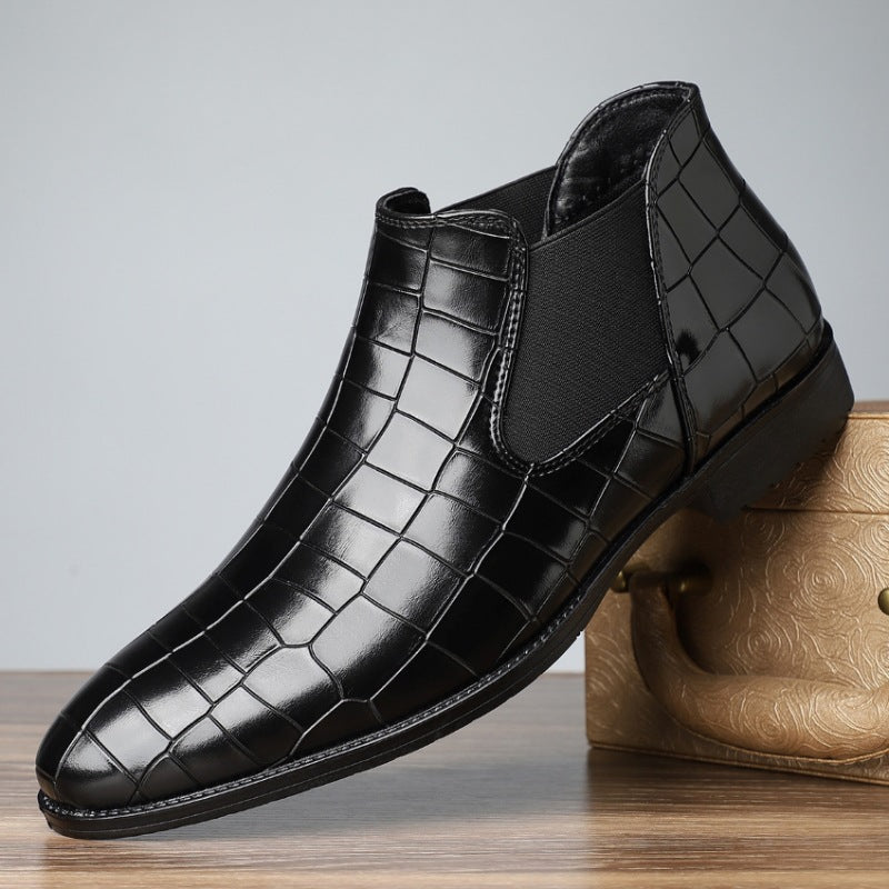 Men's Pointed-Toe Boots – Low British Style