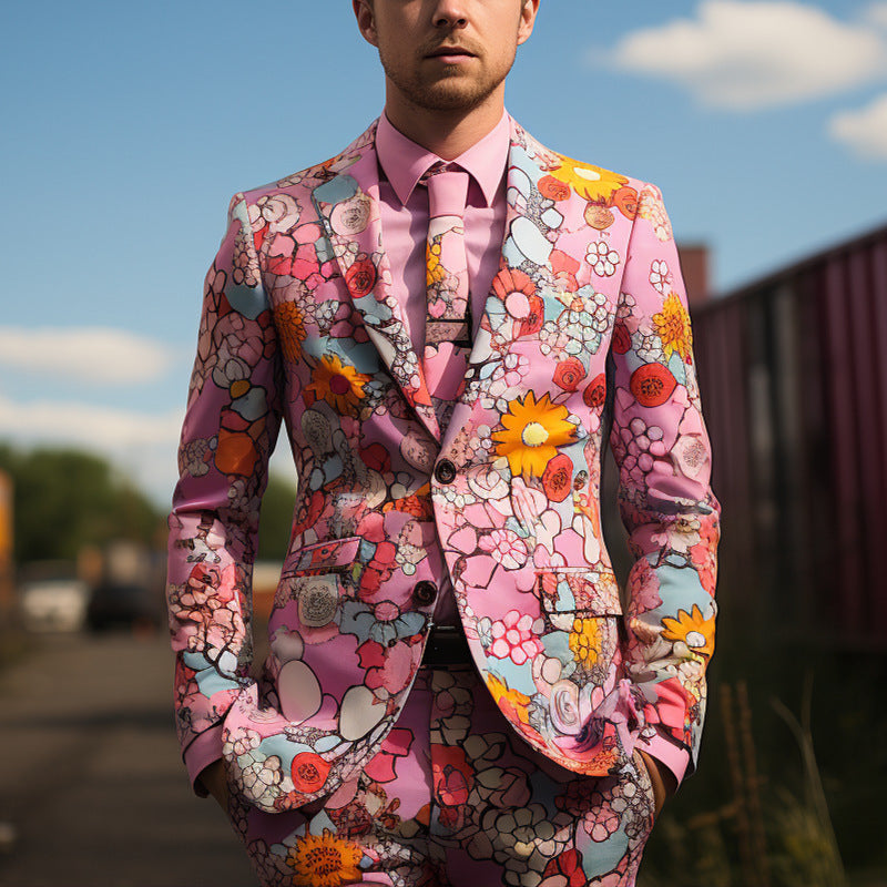Men's Blazer Suit Jacket – Structured Modern Fit