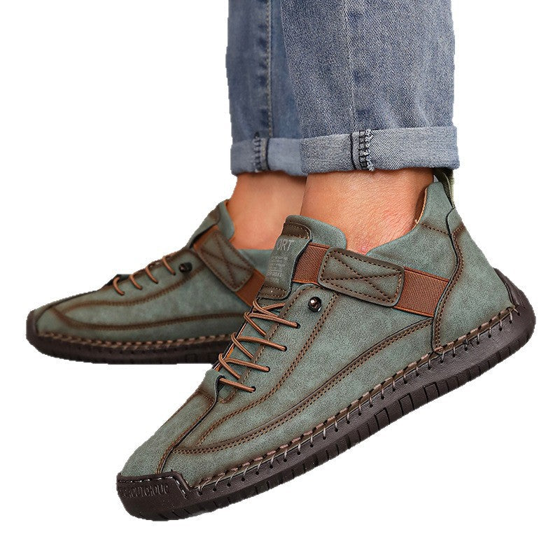 Women's Casual Outdoor Boots – Trendy Color Block Design