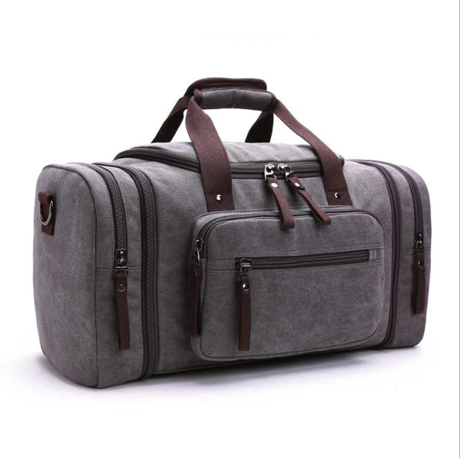Men's Canvas Travel Bag – Large Practical Size