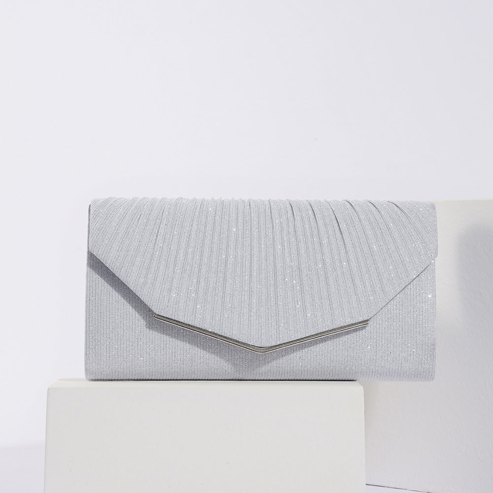 Vintage Evening Clutch Bag for Women – Chic Flap Cushion Shape