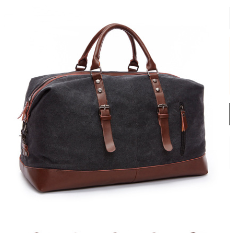 Men's Canvas Tote Bag – Large Shoulder Travel Bag