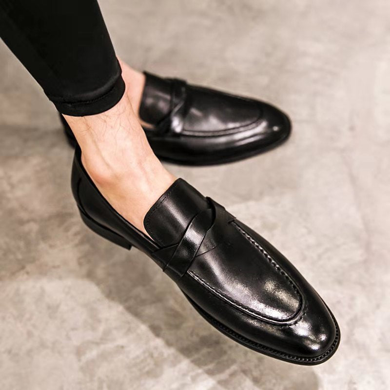 Men's Slip-On Moccasins – Classic Minimalist Silhouette