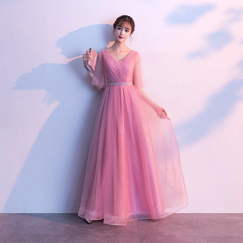 Women's Evening Maxi Dress – Flowing Princess Fit