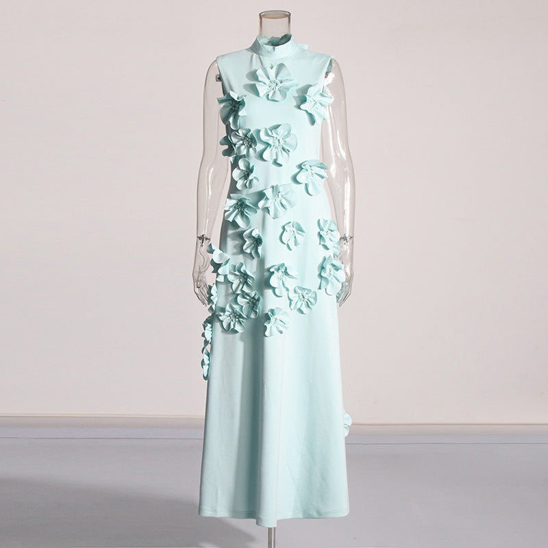 Women's Maxi Dress – Elegant Silhouette with Flowing Fabric