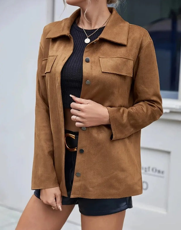 Women's Cardigan Jacket – Slim Cut, Minimalist Spirit