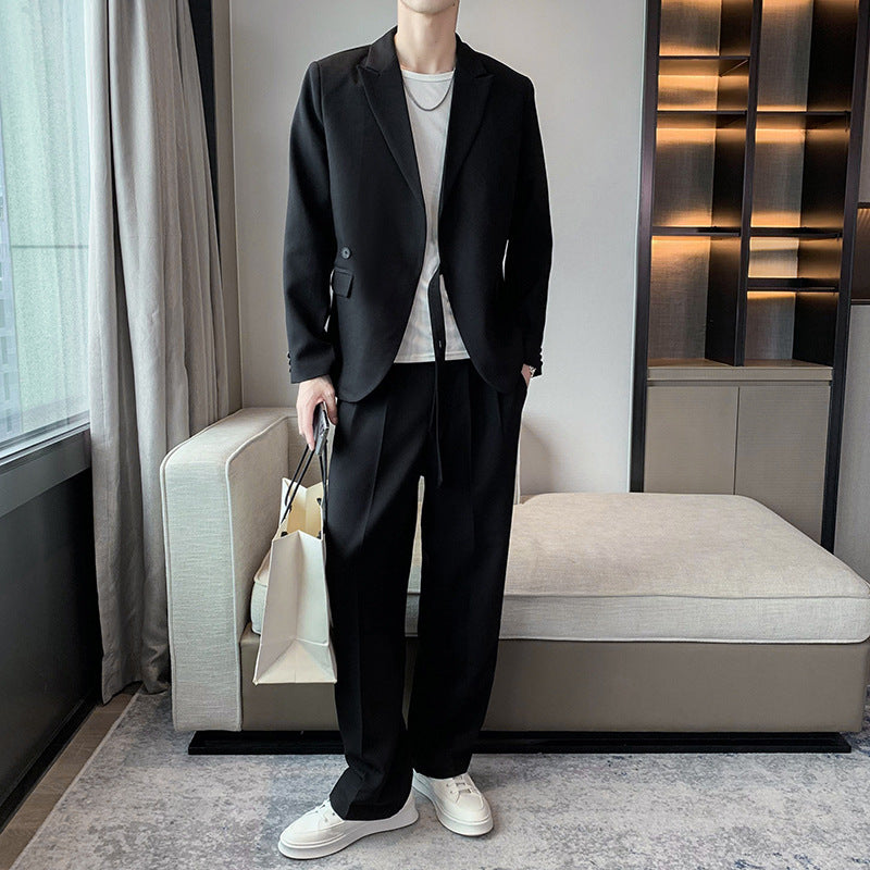 Slim-Fit Men's Suit – Modern Two-Piece Jacket and Trousers