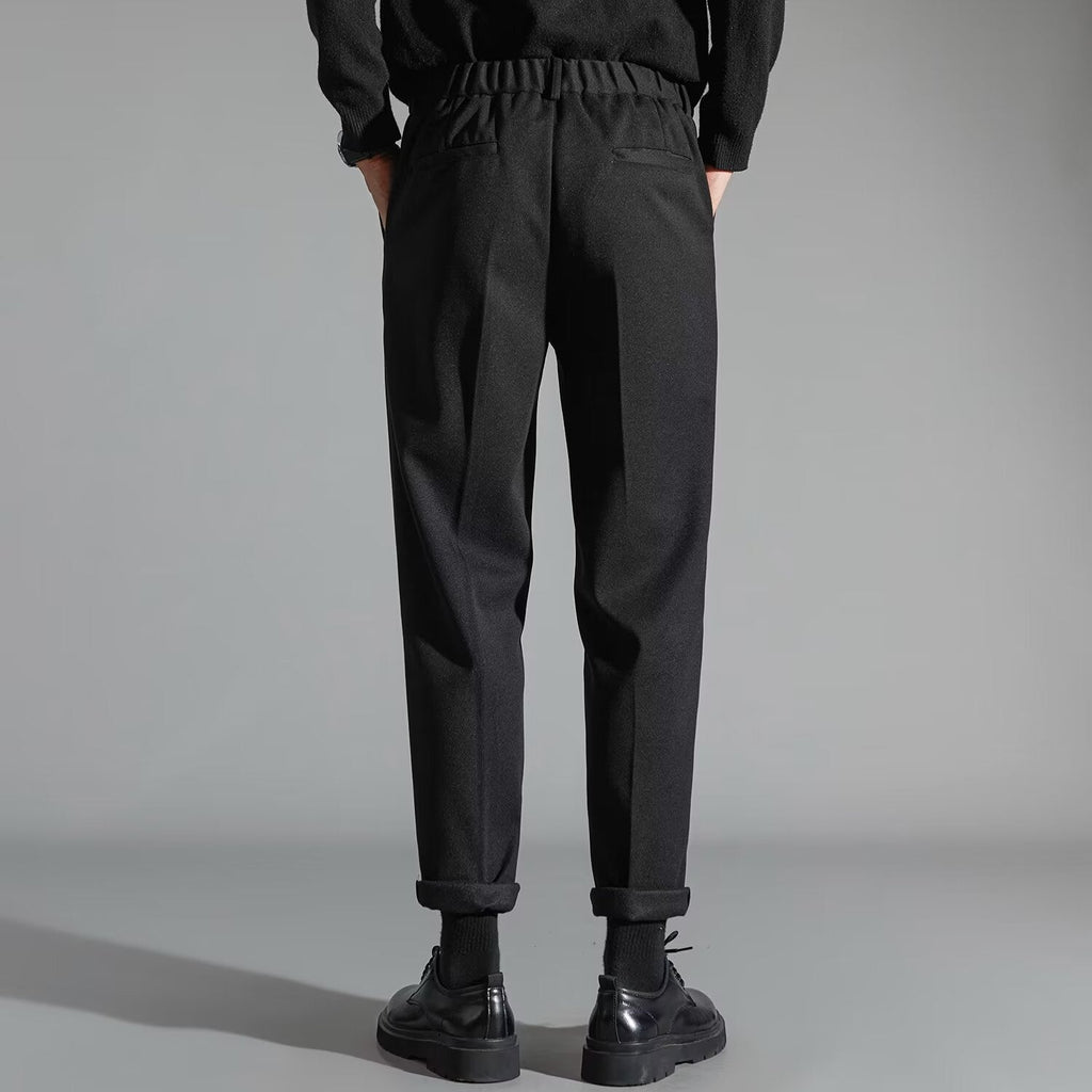 Men's Corduroy Trousers - Tailored Straight Fit