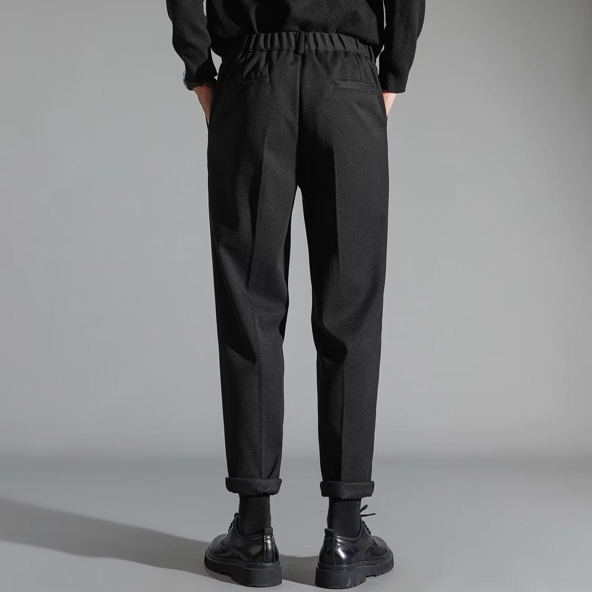 Men's Corduroy Trousers - Tailored Straight Fit