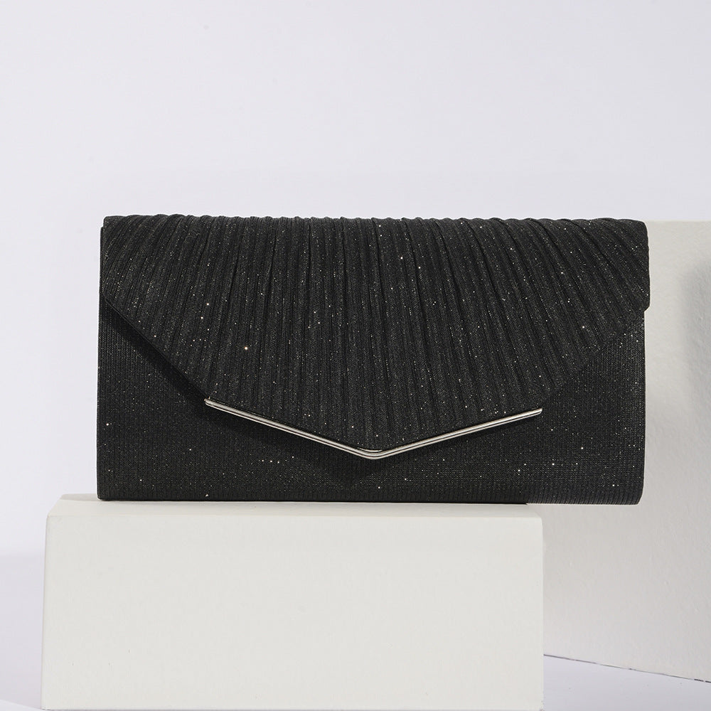 Vintage Evening Clutch Bag for Women – Chic Flap Cushion Shape