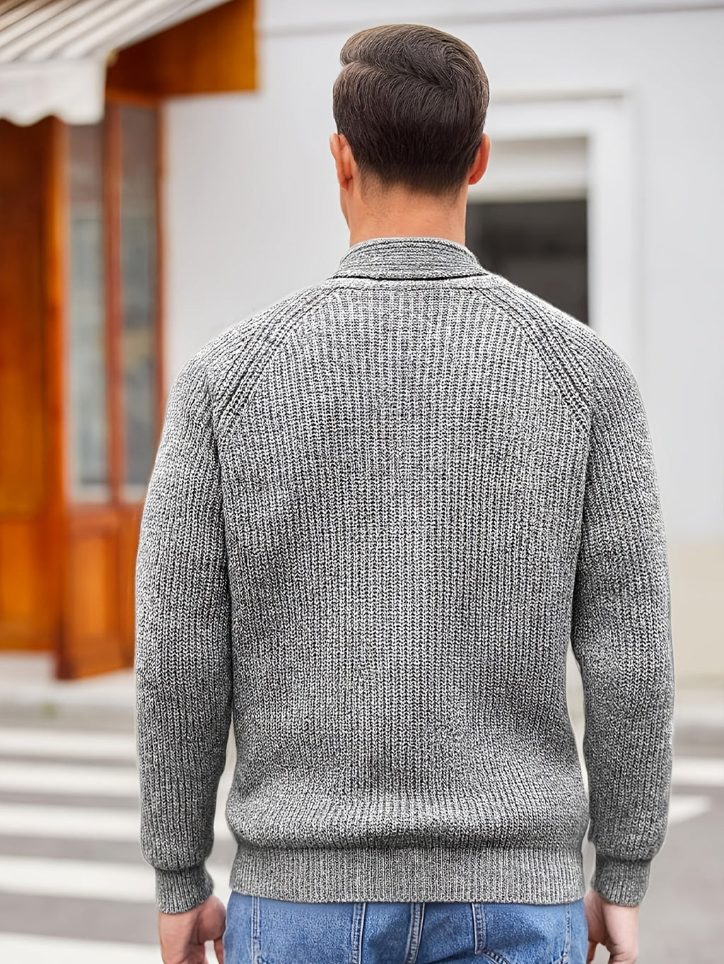 Men's Knitted Vest – Thickened Casual Fit