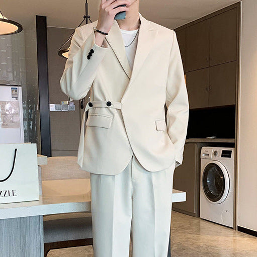 Slim-Fit Men's Suit – Modern Two-Piece Jacket and Trousers