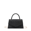 Women's Small Diamond Effect Square Handbag – Elegant Clutch