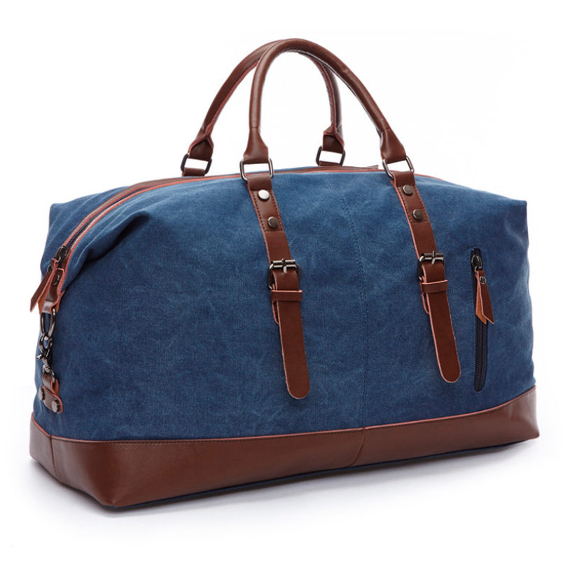 Men's Canvas Tote Bag – Large Shoulder Travel Bag