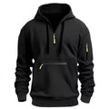 Men’s Casual Cardigan Jacket – Loose Fit with Long Sleeves