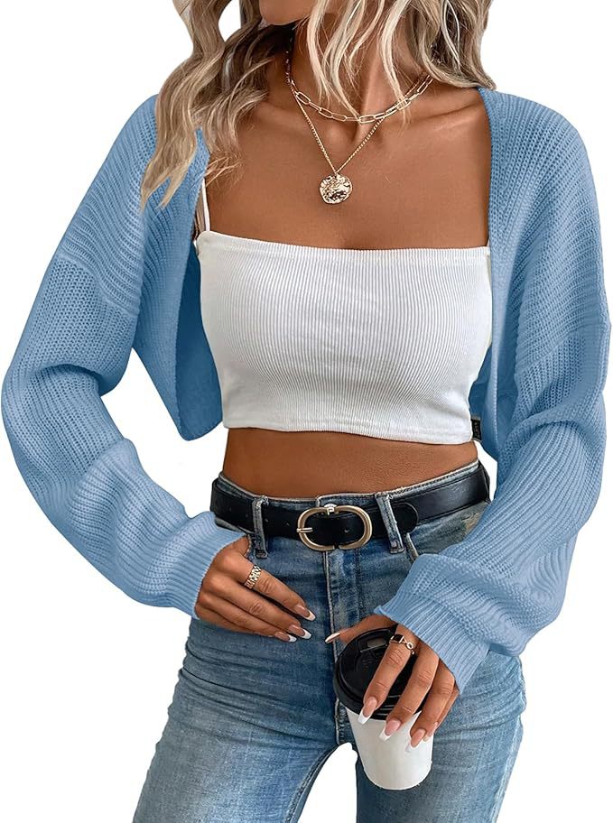 Women's Ribbed Cardigan – Short Open Fit