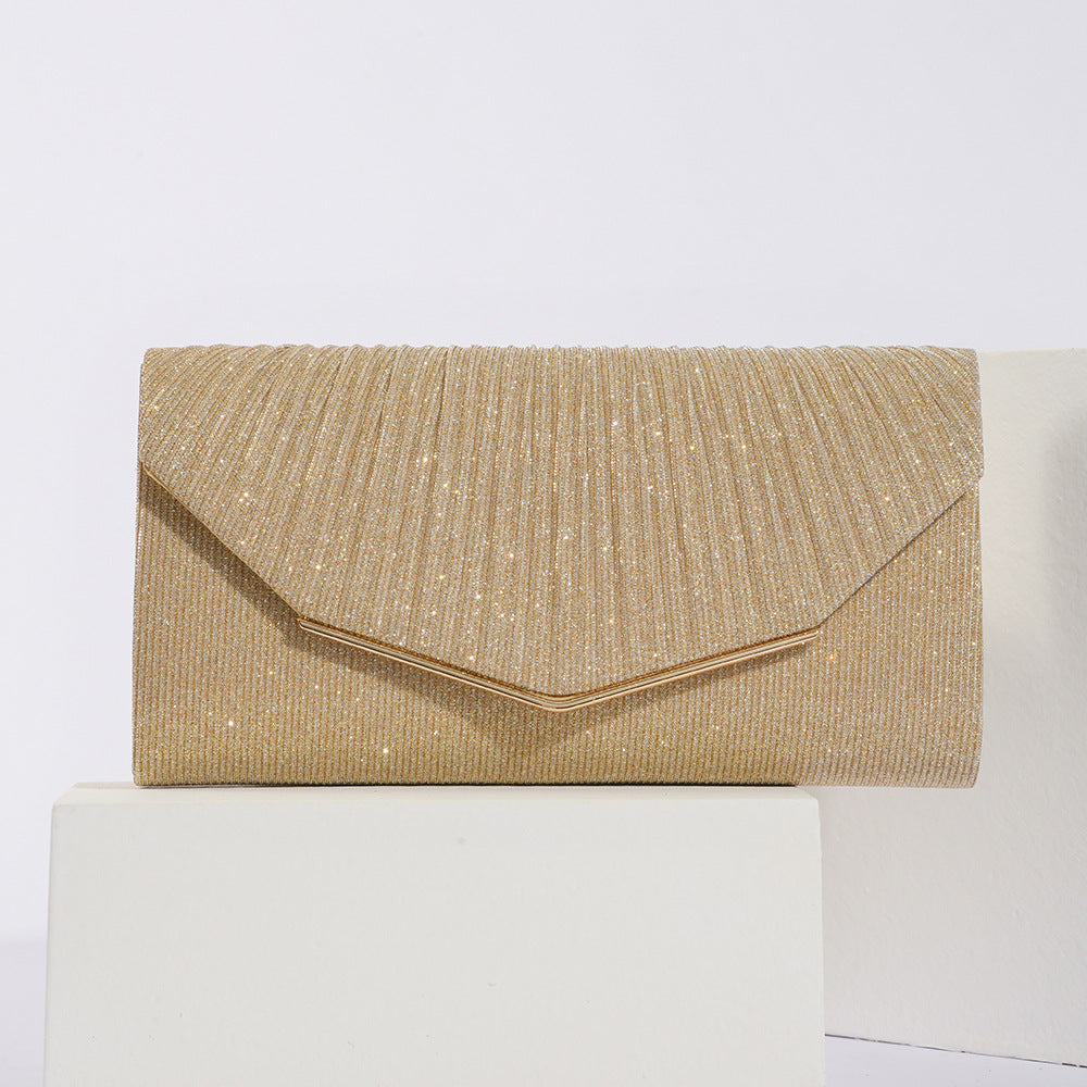 Vintage Evening Clutch Bag for Women – Chic Flap Cushion Shape