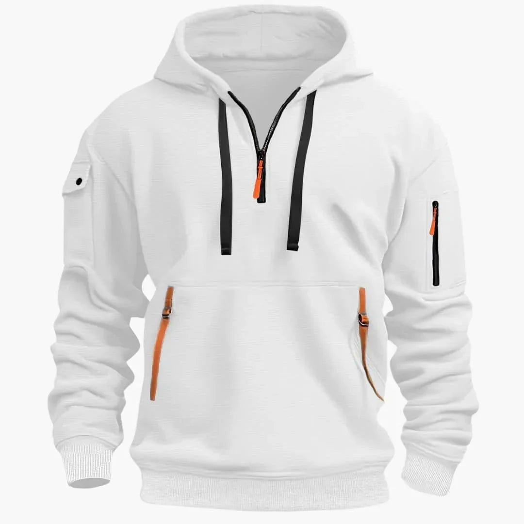 Men's Oversized Hoodie – Multiple Practical Pockets