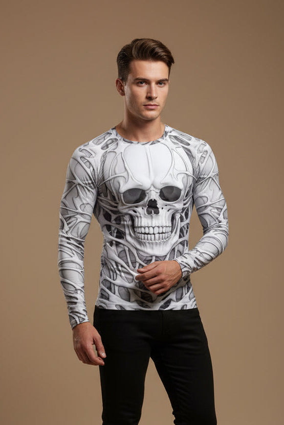 Men's Long-Sleeve Sweater - Straight Fit Relaxed Fit