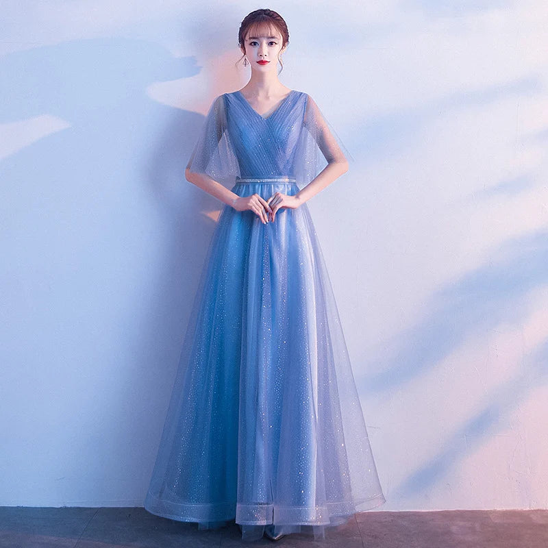 Women's Evening Maxi Dress – Flowing Princess Fit