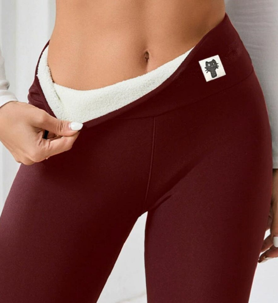 Women's Fleece-Lined Leggings – High Stretch