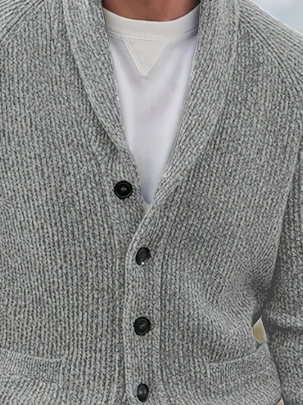 Men's Knitted Vest – Thickened Casual Fit