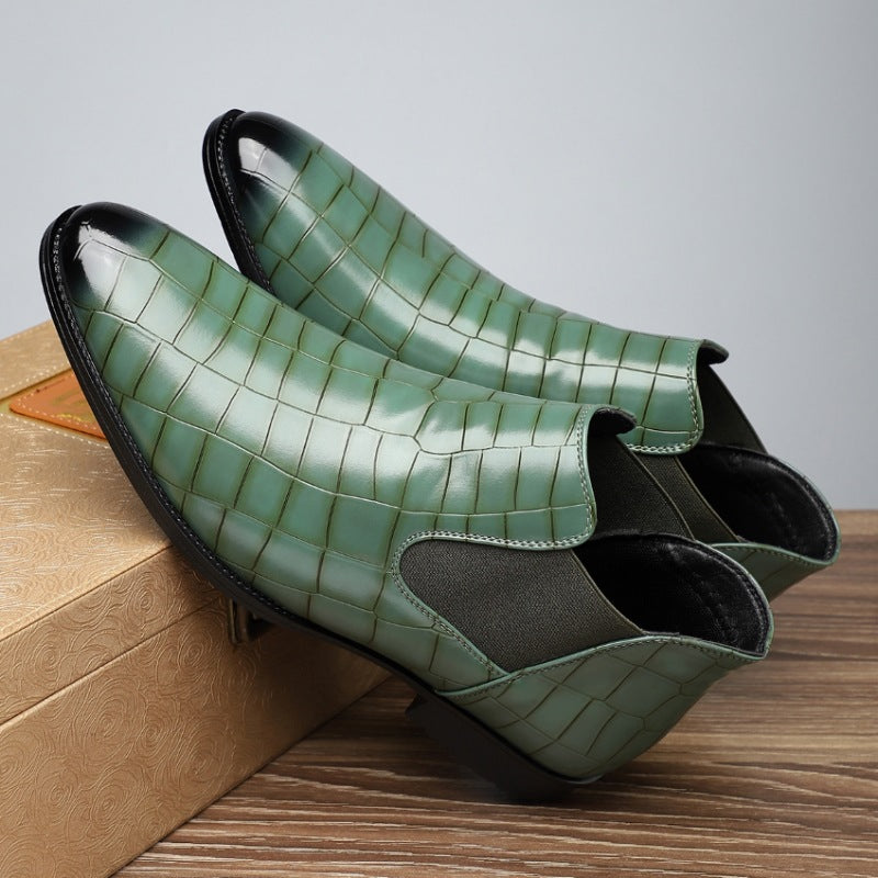 Men's Pointed-Toe Boots – Low British Style