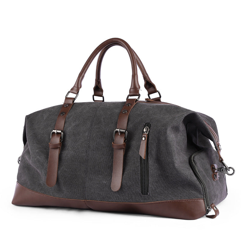 Men's Canvas Tote Bag – Large Shoulder Travel Bag