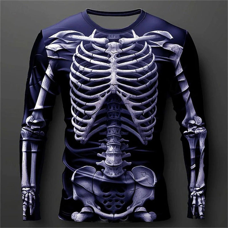 Men's Slim-Fit Long-Sleeve Shirt - Lightweight Pullover Modern Style