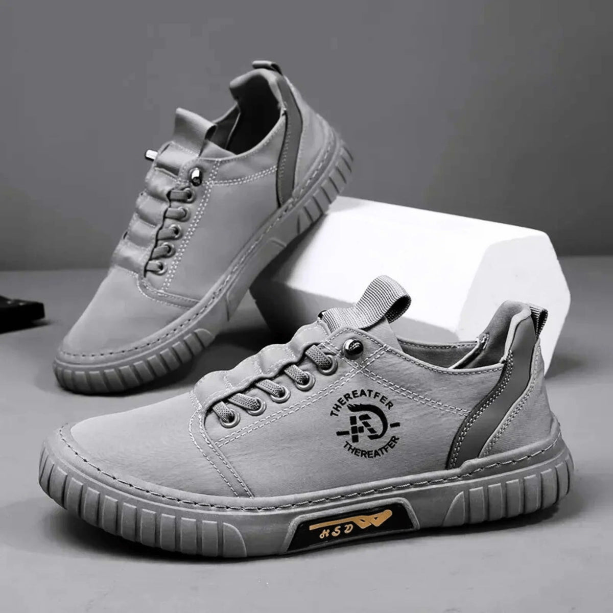 Breathable Men's Sneakers – Lightweight Flexible Sole