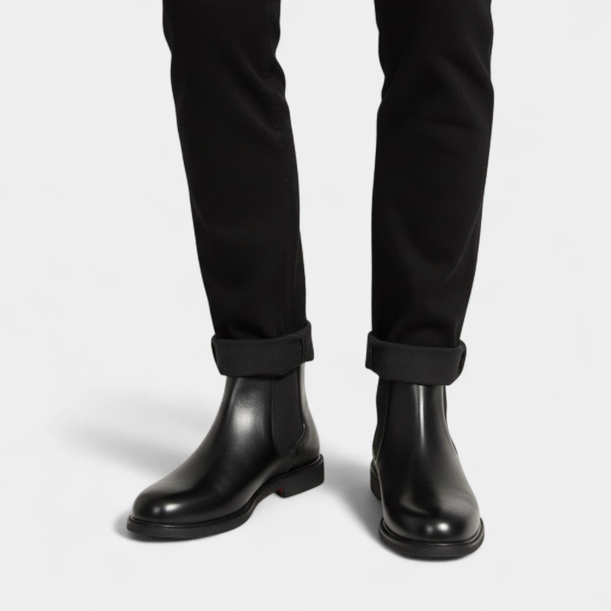 Calder Mayne | Men's Chelsea Boots in PU Leather