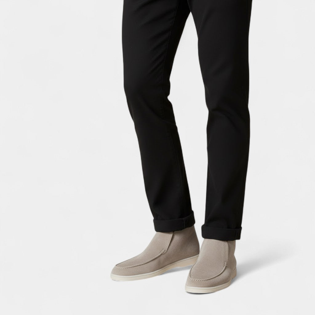 Calder Mayne | Men's Suede Leather Loafers