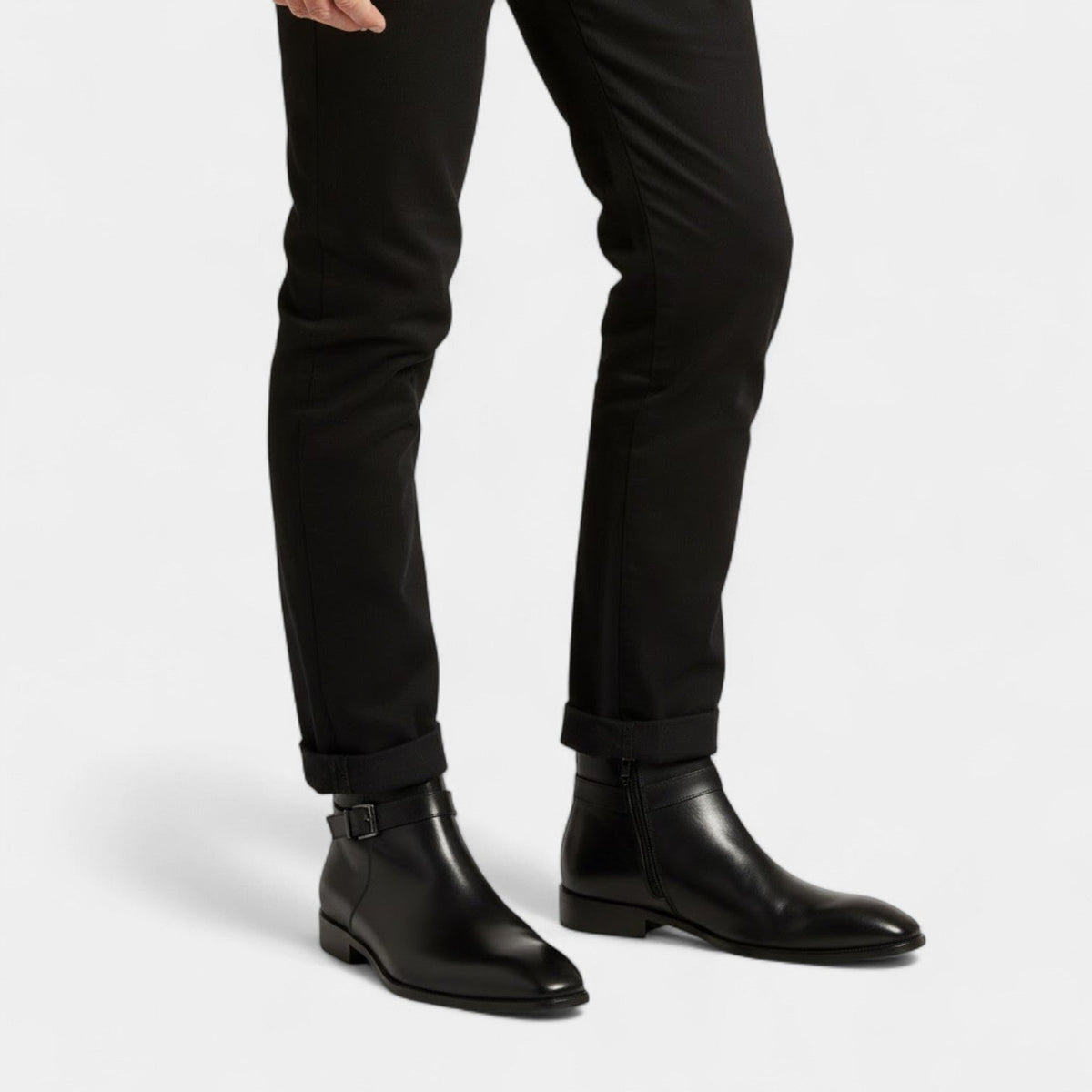 Calder Mayne | Men's Chelsea Boots in PU Leather