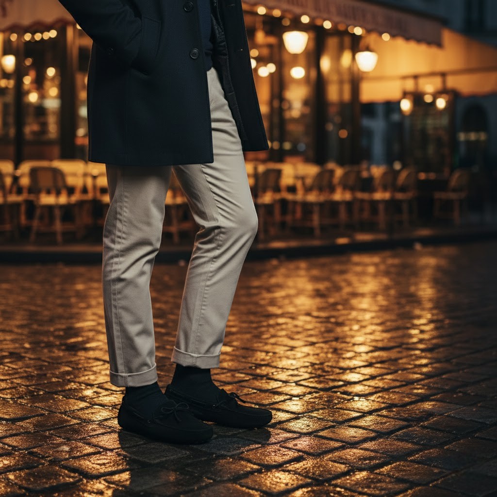 Calder Mayne | Men's Suede Leather Loafers – Lace-Up