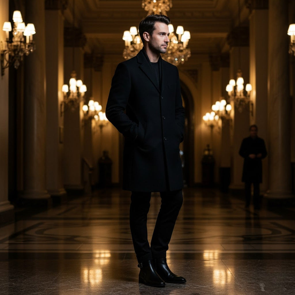 Men's High Leather Boots