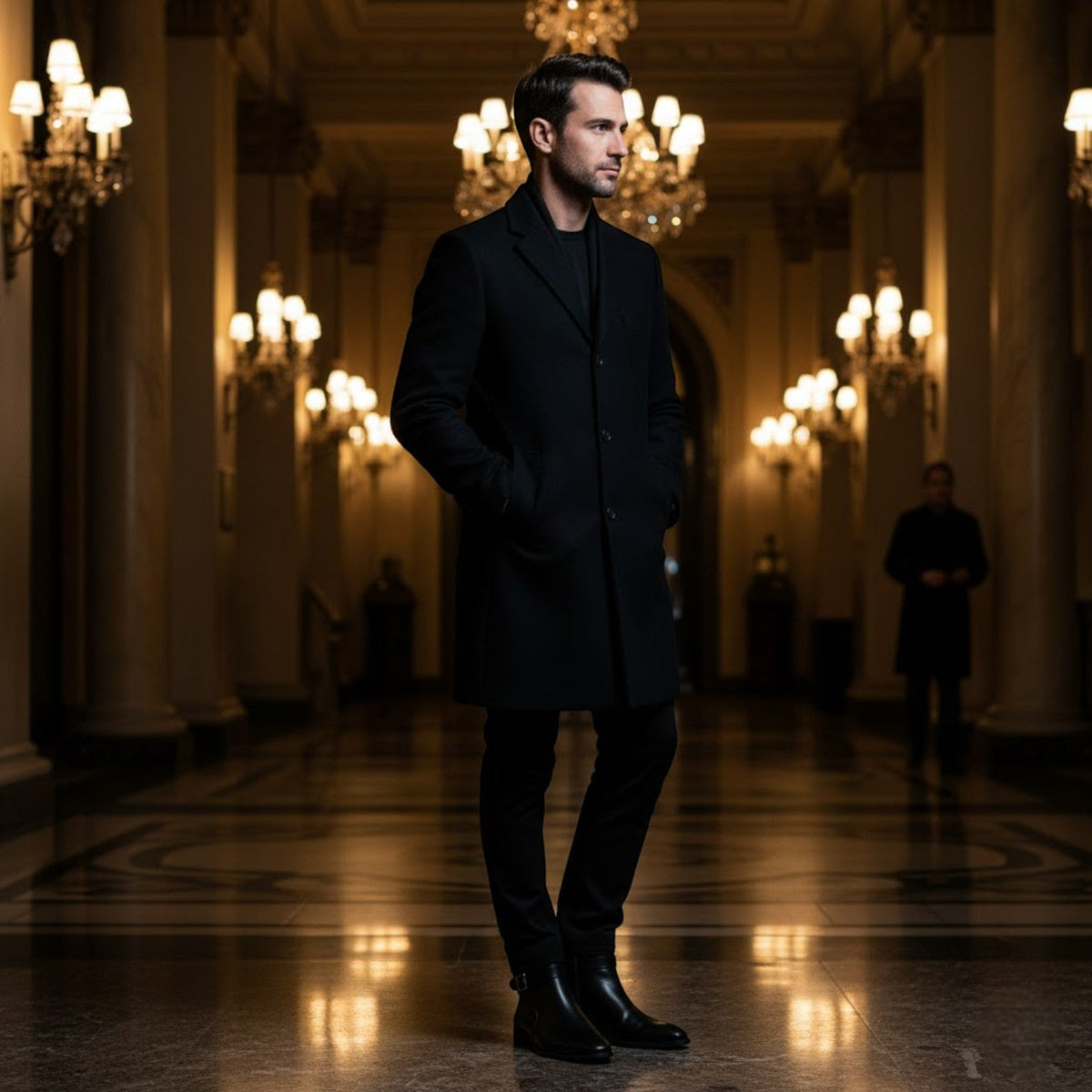 Men's High Leather Boots
