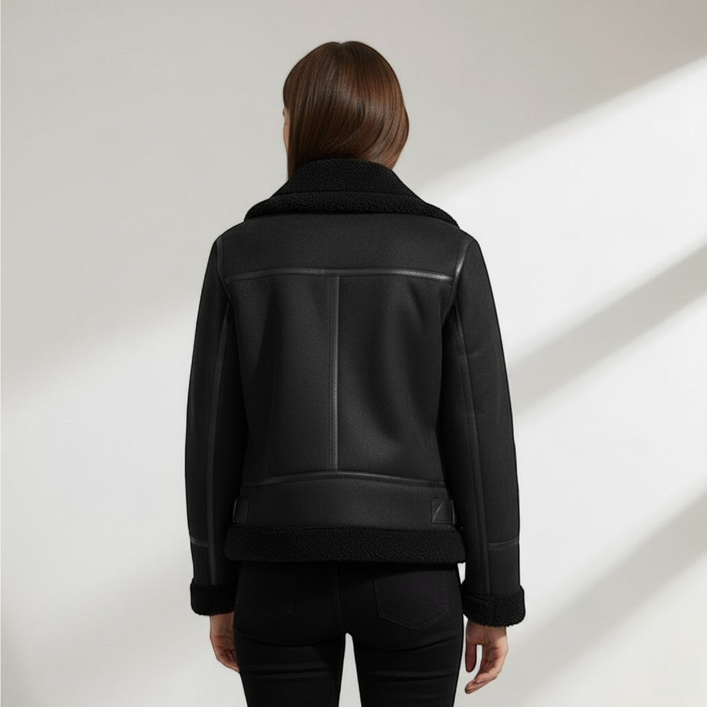 Women's Suede Jacket – Structured Fit