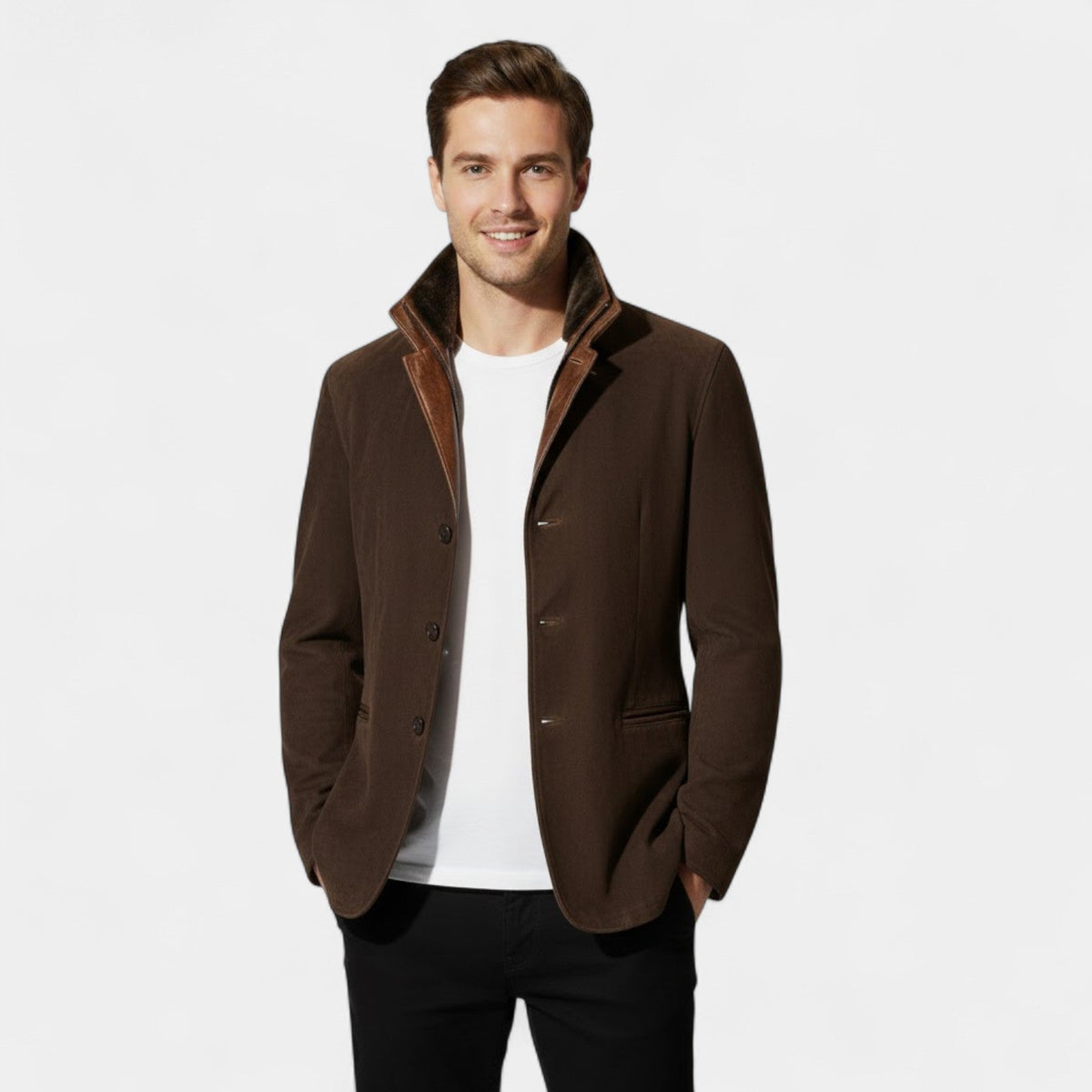 Calder Mayne | Men's Vintage Suede Jacket