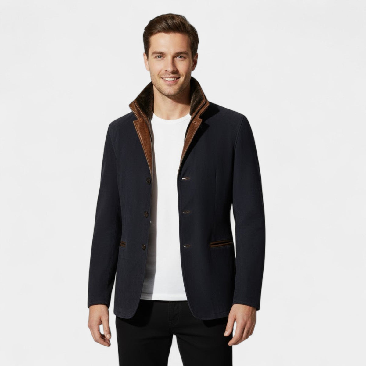 Calder Mayne | Men's Vintage Suede Jacket