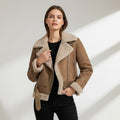 Women's Suede Jacket – Structured Fit