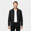 Calder Mayne | Men's Jacket – Polo Collar Coat in Technical Fabric