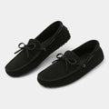 Calder Mayne | Men's Suede Leather Loafers – Lace-Up
