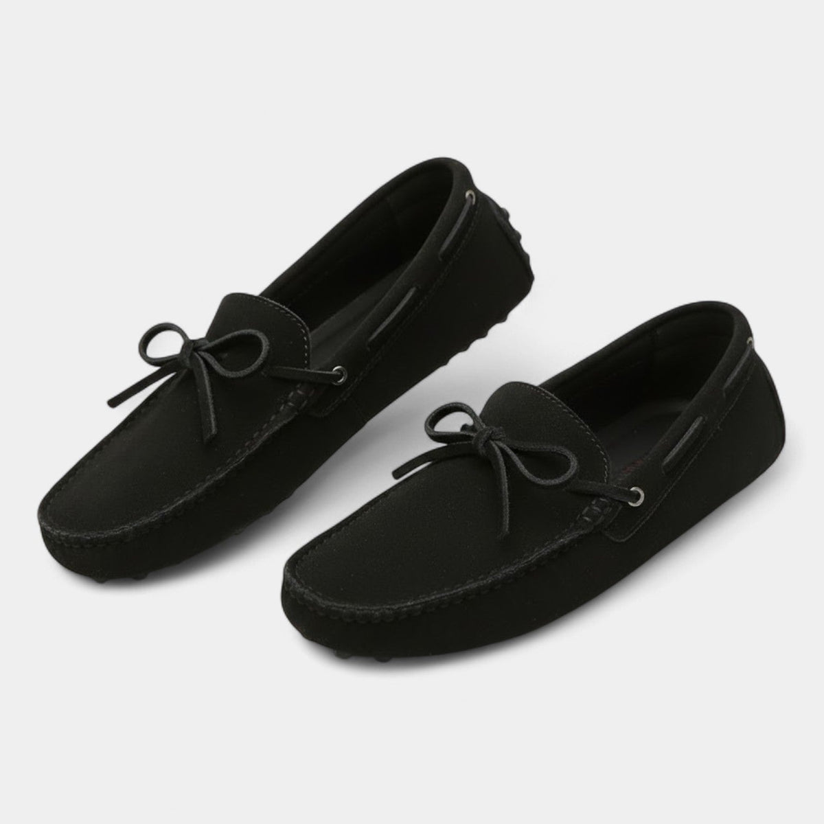 Calder Mayne | Men's Suede Leather Loafers – Lace-Up