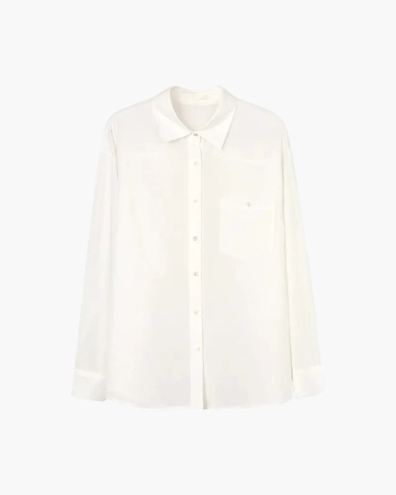 Women's button-down linen shirt – Relaxed, lightweight fit