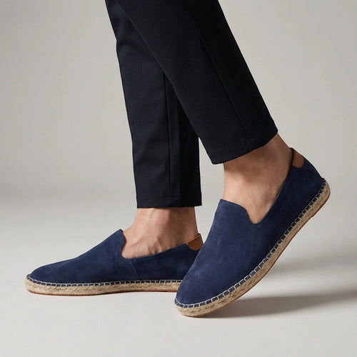 Men's slip-on canvas loafers – Flexible and breathable fit