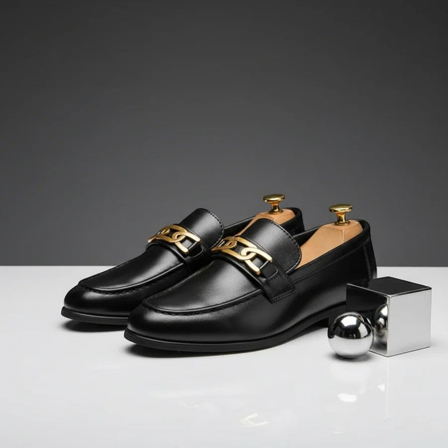 Men's Leather Loafers – Pointed Toe