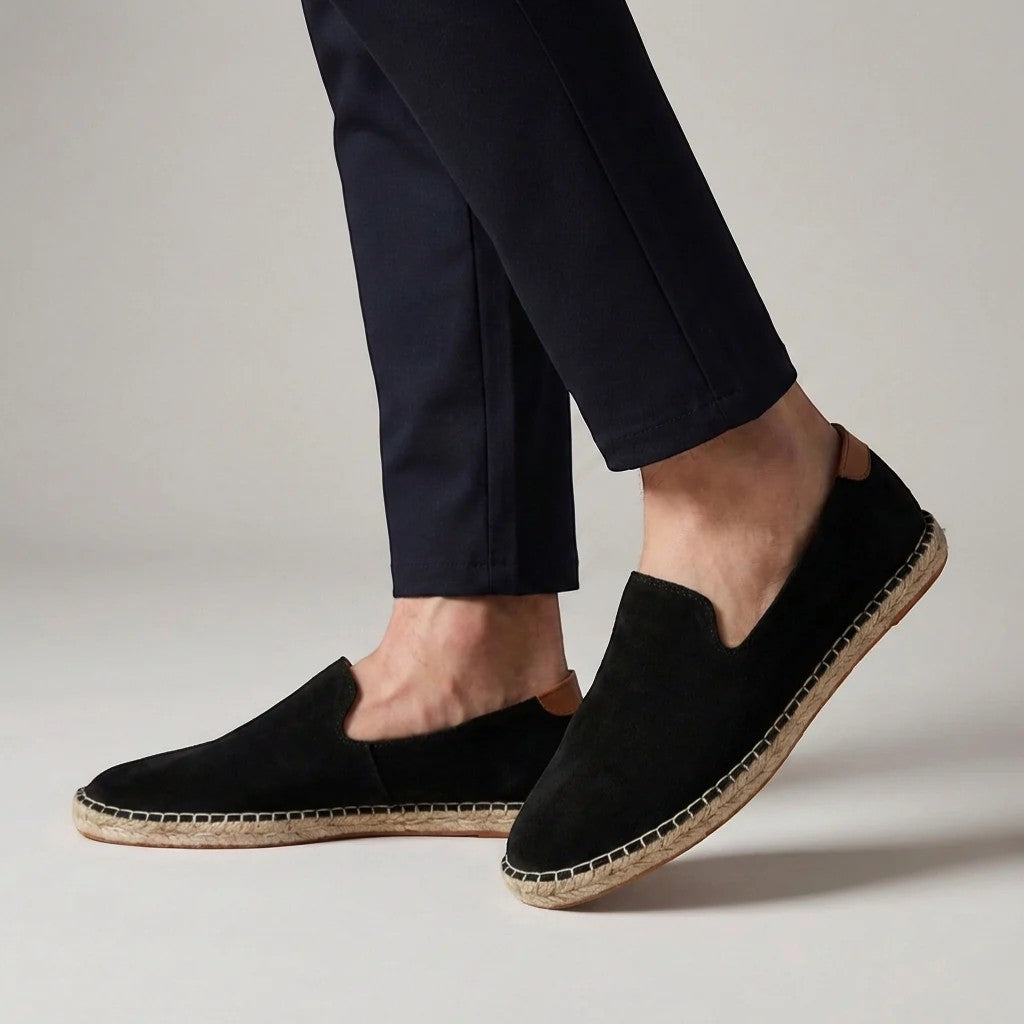 Men's slip-on canvas loafers – Flexible and breathable fit