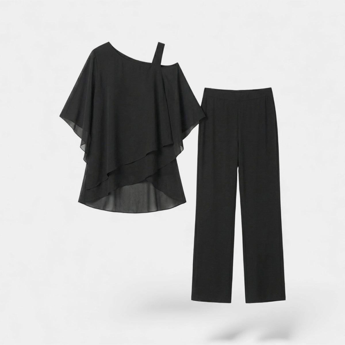 Women's Batwing Top and Pants Set – Relaxed Fit