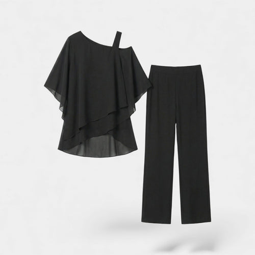 Women's Batwing Top and Pants Set – Relaxed Fit